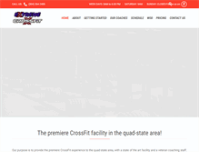Tablet Screenshot of extremecrossfitmartinsburg.com